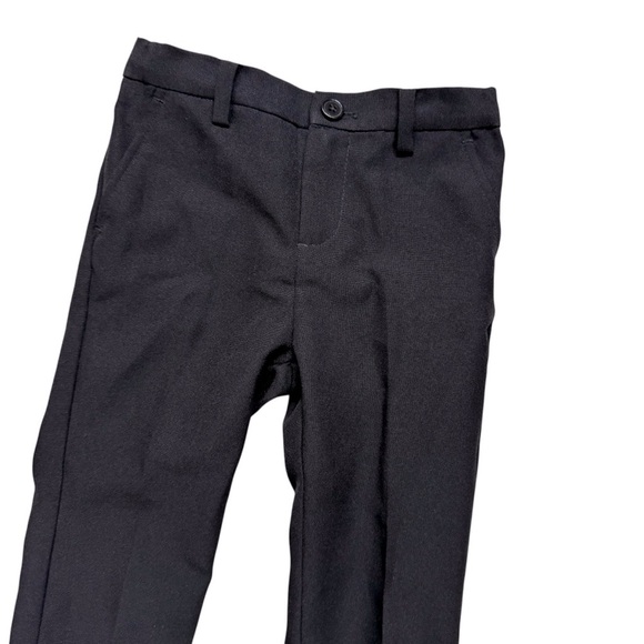 H&M Black Suit Dress Pants Slim Fit Toddler Boy 3T NWOT - Picture 4 of 5